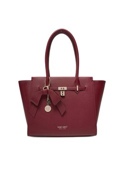 Torebka Nine West CEO-Chelsea-Charm-III-LX10186 Bordowy ze sklepu eobuwie.pl w kategorii Torby Shopper bag - zdjęcie 185396550