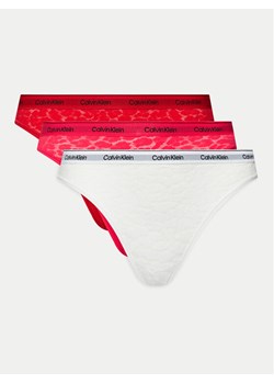 Calvin Klein Underwear Komplet 3 par fig klasycznych 000QD5069E Kolorowy ze sklepu MODIVO w kategorii Majtki damskie - zdjęcie 185397174