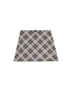Cropp - Szara spódnica mini w kratę - szary ze sklepu Cropp w kategorii Spódnice - zdjęcie 185402231