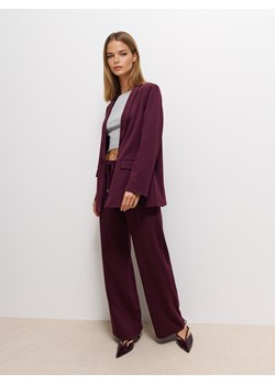 Mohito - Burgundowa marynarka - mahoń ze sklepu Mohito w kategorii Marynarki damskie - zdjęcie 185402932