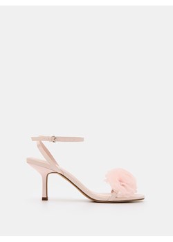 Mohito - Sandały na szpilce - pastelowy różowy ze sklepu Mohito w kategorii Sandały damskie - zdjęcie 185403652