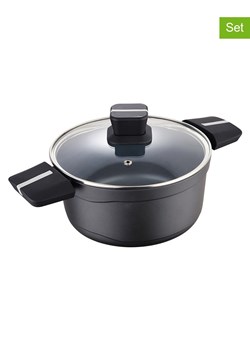 Bergner 2-częściowy zestaw &quot;Bistro&quot; w kolorze szarym - Ø 24 cm ze sklepu Limango Polska w kategorii Garnki - zdjęcie 185404050