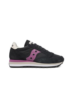 Saucony Skórzane sneakersy Garvalin w kolorze fioletowo-czarnym - id: 17448899 - marki Saucony - 185404350 Saucony Skórzane sneakersy Garvalin w kolorze fioletowo-czarnym ze sklepu Limango Polska w kategorii Buty sportowe damskie - zdjęcie 185404350