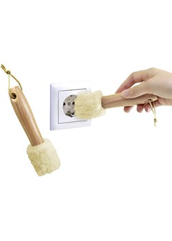 Wenko Czyścik w kolorze jasnobrązowo-beżowym do gniazdek elektrycznych - wys. 15 cm ze sklepu Limango Polska w kategorii Akcesoria kuchenne - zdjęcie 185404670