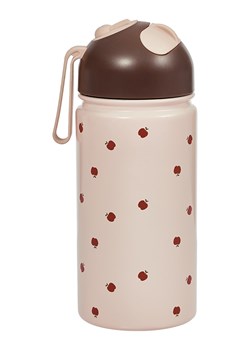 OYOY mini Bidon &quot;Yummy&quot; w kolorze brązowo-jasnoróżowym - 360 ml - 3+ ze sklepu Limango Polska w kategorii Bidony i butelki - zdjęcie 185406772