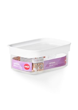 Emsa Pojemnik &quot;Optima&quot; w kolorze białym - 450 ml ze sklepu Limango Polska w kategorii Pojemniki kuchenne - zdjęcie 185406923