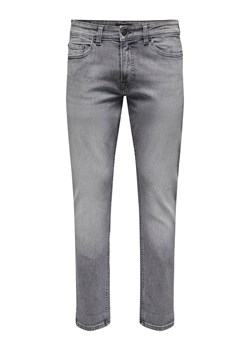 ONLY &amp; SONS Dżinsy - Slim fit - w kolorze szarym ze sklepu Limango Polska w kategorii Jeansy męskie - zdjęcie 185407071