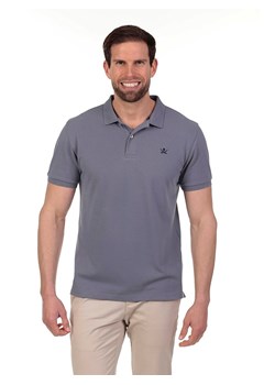 The Time of Bocha Koszulka polo w kolorze szarym ze sklepu Limango Polska w kategorii T-shirty męskie - zdjęcie 185407240
