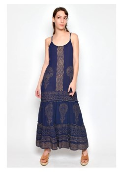 Tarifa Sukienka w kolorze granatowo-beżowym ze sklepu Limango Polska w kategorii Sukienki - zdjęcie 185407310