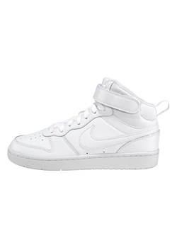 Nike Sportswear Skórzane sneakersy &quot;Court Vision Mid&quot; w kolorze białym ze sklepu Limango Polska w kategorii Buty sportowe damskie - zdjęcie 185407444