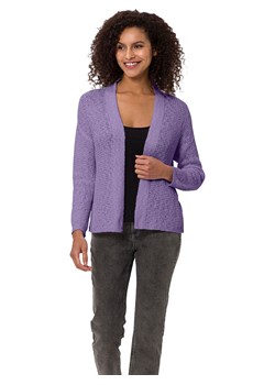 Heine Kardigan w kolorze fioletowym ze sklepu Limango Polska w kategorii Swetry damskie - zdjęcie 185407580