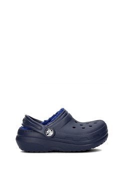 Crocs Chodaki &quot;Classic Lined&quot; w kolorze granatowym ze sklepu Limango Polska w kategorii Klapki dziecięce - zdjęcie 185407651