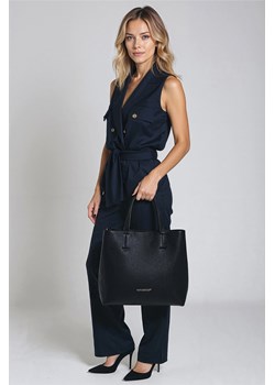 Torebka do ręki Vivisence T0015 czarny ze sklepu kontri.pl w kategorii Torby Shopper bag - zdjęcie 185408102