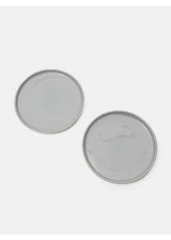Sinsay - Talerz ceramiczny 2 pack - szary ze sklepu Sinsay w kategorii Dom - zdjęcie 185409872