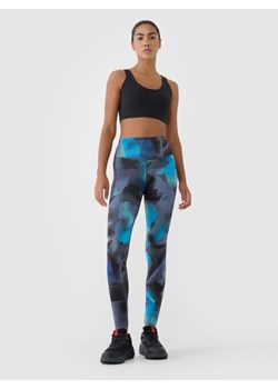 Damskie legginsy treningowe 4F 4FRSS25TFTIF408 - multikolor ze sklepu Sportstylestory.com w kategorii Spodnie damskie - zdjęcie 185410413