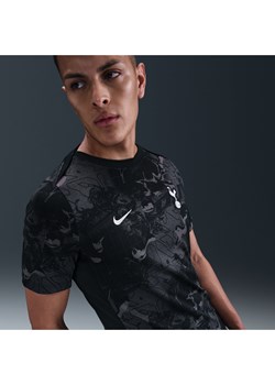 Męska przedmeczowa koszulka piłkarska z krótkim rękawem Nike Dri-FIT Tottenham Hotspur Academy Pro (wersja domowa) - Czerń ze sklepu Nike poland w kategorii T-shirty męskie - zdjęcie 185410704
