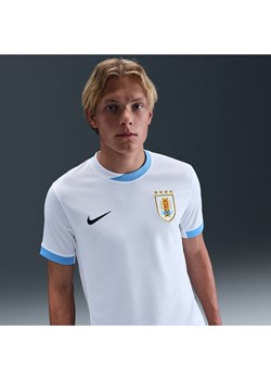 Męska koszulka piłkarska Nike Dri-FIT Urugwaj (drużyna męska) Stadium 2024/25 (wersja wyjazdowa) – replika - Biel ze sklepu Nike poland w kategorii T-shirty męskie - zdjęcie 185410712