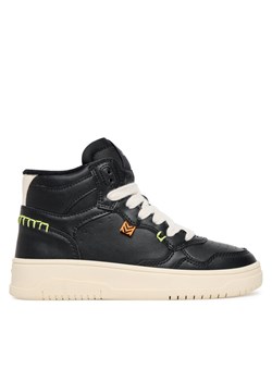 Sneakersy Geox J Lestrella J56NLA 000BC C9999 S Czarny ze sklepu eobuwie.pl w kategorii Buty sportowe dziecięce - zdjęcie 185411110