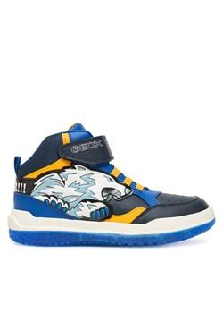 Sneakersy Geox J Buzzerlight J56MCE 054CE C4054 D Granatowy ze sklepu eobuwie.pl w kategorii Buty sportowe dziecięce - zdjęcie 185411121