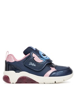Sneakersy Geox J Fadinlight J56M4F 054AJ C0694 S Granatowy ze sklepu eobuwie.pl w kategorii Buty sportowe dziecięce - zdjęcie 185411163