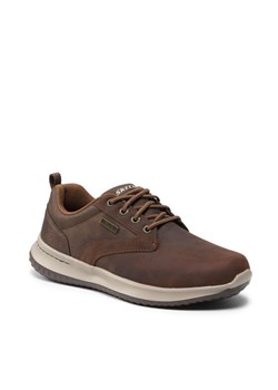 Skechers Półbuty Antigo 65693/CDB Brązowy ze sklepu MODIVO w kategorii Półbuty męskie - zdjęcie 185411904