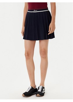 Guess Spódnica plisowana V5BD02 Z1152 Granatowy Regular Fit ze sklepu MODIVO w kategorii Spódnice - zdjęcie 185411933