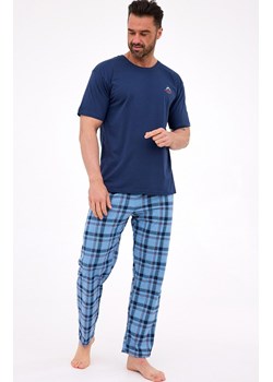 Bawełniana piżama męska 134/315 North, Kolor jeans-wzór, Rozmiar S, Cornette ze sklepu Primodo w kategorii Piżamy męskie - zdjęcie 185412722