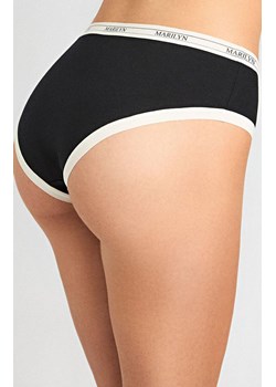 Marilyn figi damskie z bawełny organicznej w sportowym stylu czarne Denise, Kolor czarny, Rozmiar S/M, Marilyn ze sklepu Primodo w kategorii Majtki damskie - zdjęcie 185412960