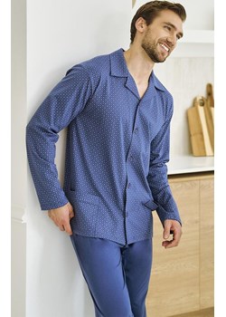 Rozpinana piżama męska Darek 3483, Kolor jeans-wzór, Rozmiar XXL, Taro ze sklepu Primodo w kategorii Piżamy męskie - zdjęcie 185413144