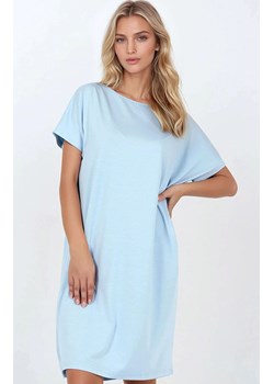 Damska koszula nocna Always Loved, Kolor niebieski, Rozmiar 3XL, Momenti per me ze sklepu Intymna w kategorii Koszule nocne - zdjęcie 185414060