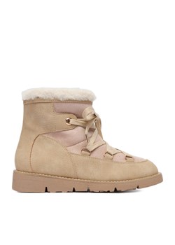 Śniegowce DeeZee 17125-1-BEIGE PU Beżowy - id: 2230083252708 - marki DeeZee - 185415382 Śniegowce DeeZee 17125-1-BEIGE PU Beżowy ze sklepu eobuwie.pl w kategorii Śniegowce damskie - zdjęcie 185415382