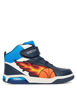 Sneakersy Geox J Inek J569CC 05411 C0693 D Granatowy ze sklepu eobuwie.pl w kategorii Buty sportowe dziecięce - zdjęcie 185415393