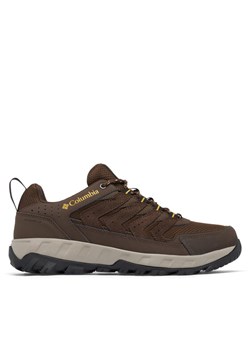 Trekkingi Columbia Strata Trail™ Low Waterproof 2076891 Brązowy ze sklepu eobuwie.pl w kategorii Buty trekkingowe męskie - zdjęcie 185415404