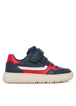 Sneakersy Geox J Theleven J56LDD 054FU C0735 M Granatowy ze sklepu eobuwie.pl w kategorii Buty sportowe dziecięce - zdjęcie 185415411