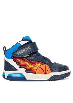 Sneakersy Geox J Inek J569CC 05411 C0693 M Granatowy ze sklepu eobuwie.pl w kategorii Buty sportowe dziecięce - zdjęcie 185415413