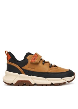 Sneakersy Geox J Flexyper Plus J56LCA 0MEFU C2006 S Żółty ze sklepu eobuwie.pl w kategorii Buty sportowe dziecięce - zdjęcie 185415431