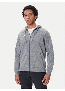 Under Armour Bluza Ua Rival 1379767 Szary Loose Fit ze sklepu MODIVO w kategorii Bluzy męskie - zdjęcie 185415941
