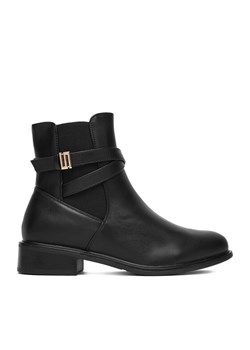DeeZee Botki HX20207-182 Czarny - id: 2230083252180 - marki DeeZee - 185415972 DeeZee Botki HX20207-182 Czarny ze sklepu MODIVO w kategorii Botki - zdjęcie 185415972
