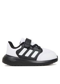 adidas Sneakersy Tensaur Run 3.0 JR6049 Biały ze sklepu MODIVO w kategorii Buty sportowe dziecięce - zdjęcie 185416020