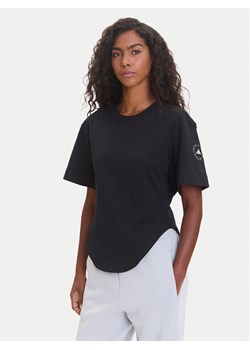 adidas by Stella McCartney T-Shirt IN3656 Czarny Regular Fit ze sklepu MODIVO w kategorii Bluzki damskie - zdjęcie 185416070