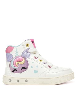 Geox Sneakersy J Skylin J568WD 0NFKN C0653 S Biały ze sklepu MODIVO w kategorii Buty sportowe dziecięce - zdjęcie 185416111