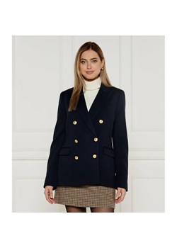 POLO RALPH LAUREN Marynarka | Slim Fit | z dodatkiem wełny - id: PR244W000043YF7 - marki Polo Ralph Lauren - 185417834 POLO RALPH LAUREN Marynarka | Slim Fit | z dodatkiem wełny ze sklepu Gomez Fashion Store w kategorii Marynarki damskie - zdjęcie 185417834