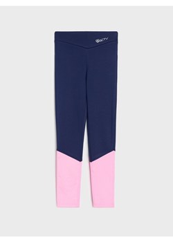 Sinsay - Legginsy sportowe - granatowy - id: 941GG-59X - marki Sinsay - 185420213 Sinsay - Legginsy sportowe - granatowy ze sklepu Sinsay w kategorii Spodnie dziewczęce - zdjęcie 185420213