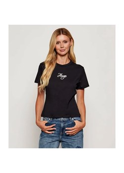 HUGO T-shirt Destrel_3 | Regular Fit ze sklepu Gomez Fashion Store w kategorii Bluzki damskie - zdjęcie 185423971