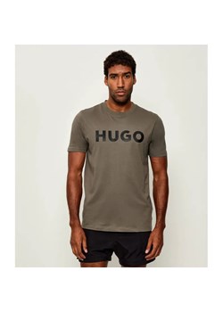 HUGO T-shirt Dulivio | Regular Fit ze sklepu Gomez Fashion Store w kategorii T-shirty męskie - zdjęcie 185423973