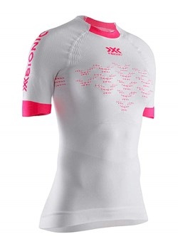 X-Bionic Koszulka w kolorze białym do biegania ze sklepu Limango Polska w kategorii Bluzki damskie - zdjęcie 185424942