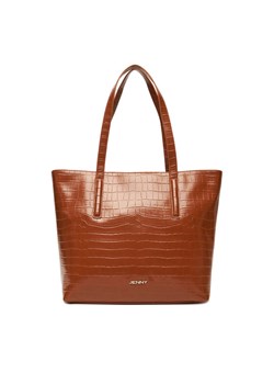 Torebka JENNY C-JEN-L-011-08 Brązowy ze sklepu eobuwie.pl w kategorii Torby Shopper bag - zdjęcie 185426130