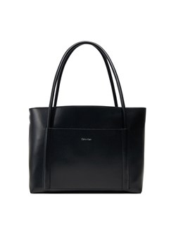 Calvin Klein Torebka Ck Linn Medium Shopper K60K613110 Czarny ze sklepu MODIVO w kategorii Torby Shopper bag - zdjęcie 185426550
