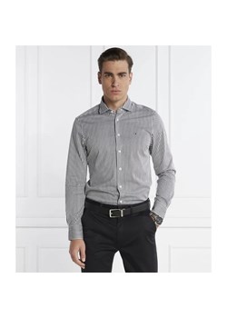 Tommy Hilfiger Koszula CL KNITTED STRIPE SF SHIRT | Slim Fit ze sklepu Gomez Fashion Store w kategorii Koszule męskie - zdjęcie 185427720