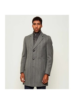 BOSS BLACK Wełniany płaszcz 2w1 H-Hyde-Bib-254 ze sklepu Gomez Fashion Store w kategorii Płaszcze męskie - zdjęcie 185428973